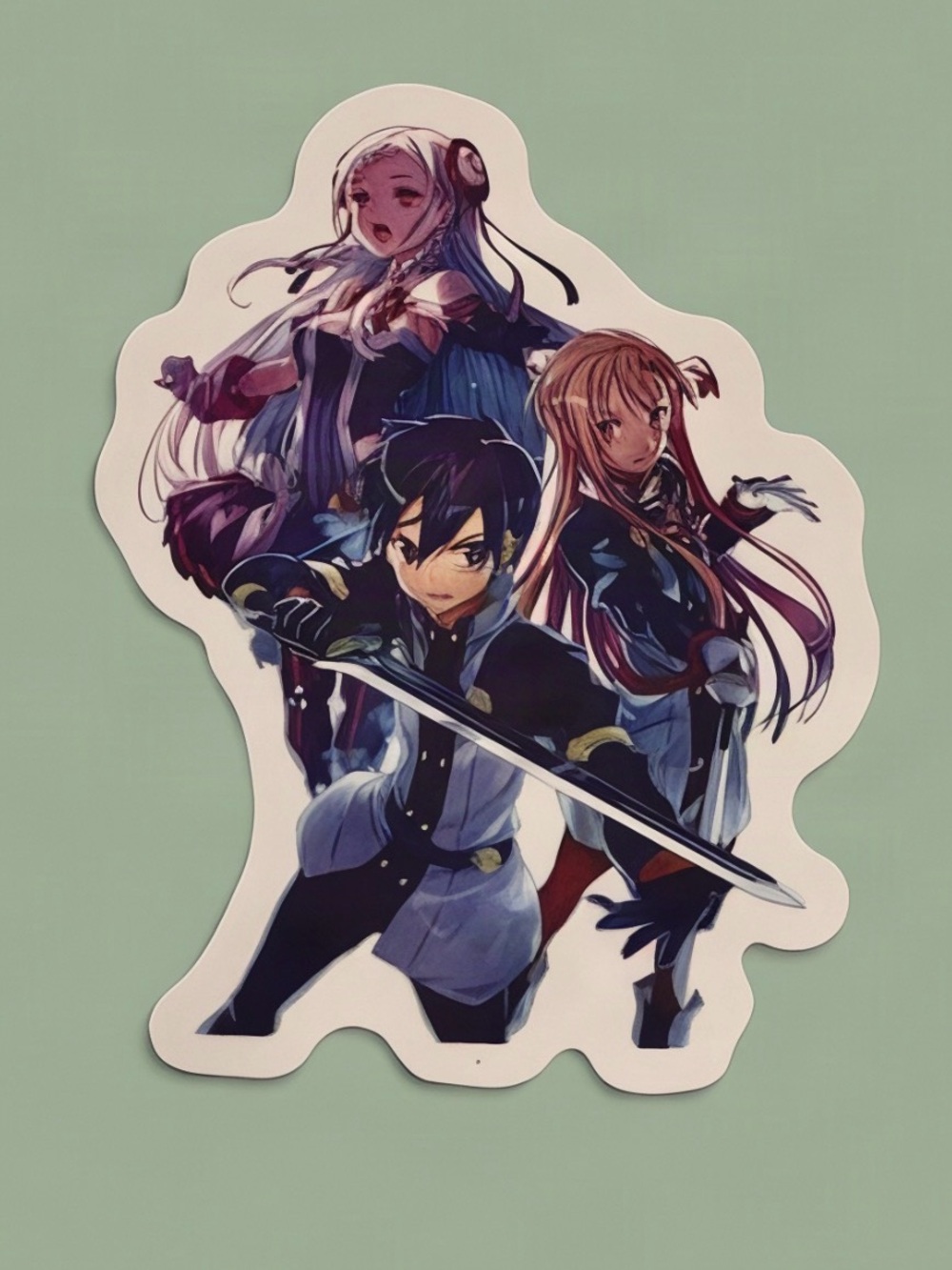 Kirito Asuna Yuna Sticker | Sword Art Online SAO Anime